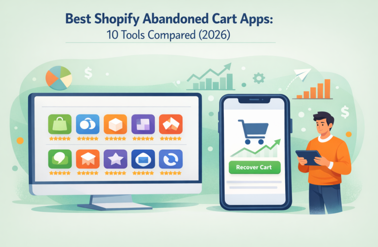 Best Shopify Abandoned Cart Recovery Apps in 2026: 10 Tools Compared