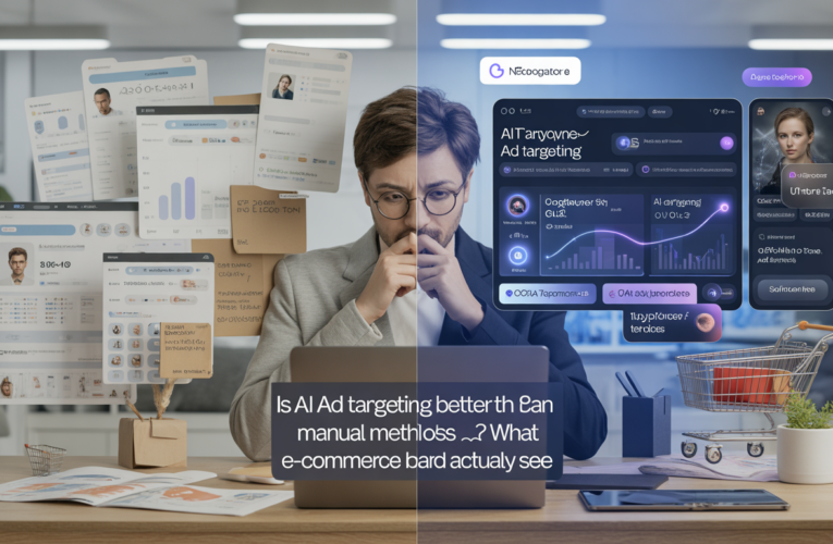 Is AI Ad Targeting Better Than Manual Methods? What E commerce Brands Actually See