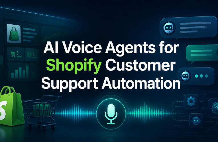AI Voice Agents for Shopify Customer Support Automation: How Ecommerce Brands Reduce Repetitive Support Work